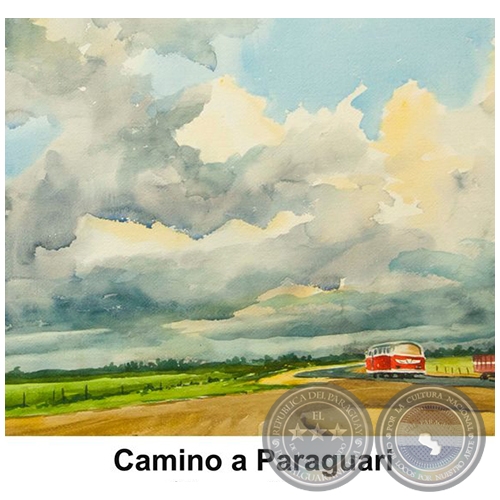 Camino a Paraguarí - Obra de Emili Aparici